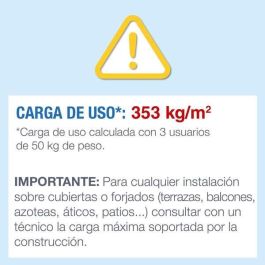 Intex 28106 Piscina Easy Set 244x61 cm, 1.942 L, lona 3 capas PVC-Poliéster, aro hinchable, fácil montaje, conexiones 32mm
