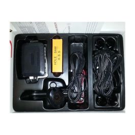 M-Tech CP7 MTECCP7B Sistema de Aparcamiento Asistido 4 Sensores Ultrasónicos con Zumbador Negro Fácil Montaje