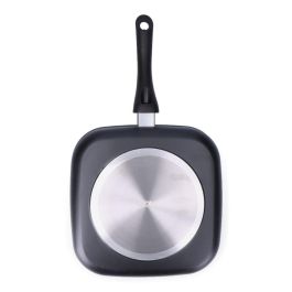 Gourmet Kitchen Sarten Asador Black Plus Aluminio Whitford Technology 24x4,6x24 cm