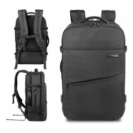 Inateck BP03001 Mochila para Portátil 15.6" a 17" 40L, Unisex, Negro