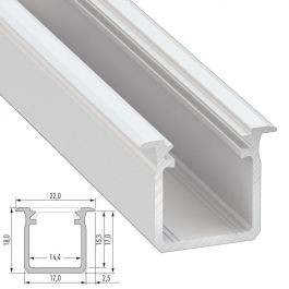 Perfíl Aluminio Tipo G 2,02M Perfíl Aluminio Tipo G 2,02M