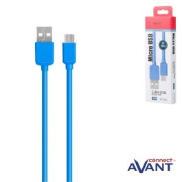 AVANT CONNECT Cable de Carga Avant Micro USB a USB 1 Metro 2A Azul, Cable de Datos y Carga Rápida para Smartphone, Tablet y Más Precio: 1.1858. SKU: B165Q4SVKG