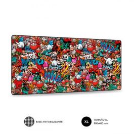 SUBBLIM Alfombrilla Graffiti XL Mouse Pad