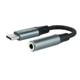 Adaptador USB-C a Jack 3.5 mm NANOCABLE 10.24.1204 11 cm Gris Precio: 4.49999968. SKU: S0234591