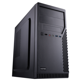 Hiditec CHA010012 Carcasa Ordenador PC Micro Torre Micro-ATX Negra con Gestión de Cableado, 2x USB 3.2 Gen 1 y Bahías Sin Tornillos Precio: 42.95000028. SKU: B1AGJPCYVF