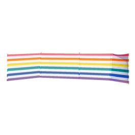 Paraviento 5 Palos Acero Polyester Rayas de Colores 480X80 cm Playa, Piscina, Jardin y Camping 10497 Precio: 20.89000023. SKU: B1F78BDTAS