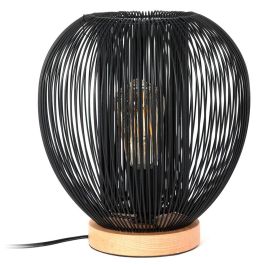 Lámpara De Mesa Bola Negra Home Deco Light Precio: 40.59000055. SKU: B17QJNMDW9