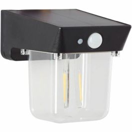 Brilliant BRI4004353437854 Aplique Exterior PARSON LED Solar Detector de Movimiento 3,7W Negro Plástico