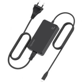 Aisens ASCH-1PD45D067-BK Cargador de Sobremesa GaN 45W USB-C PD3.0 para Portátiles, Móviles y Tablets, 1.8M Negro