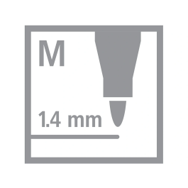 Stabilo Rotuladores Pen 68 Metallic C-Surtidos Metálicos Estuche De Plástico 8 Ud