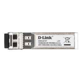 D-Link Módulo Transceptor SFP+ DEM 431Xt 10GBase-SR 10 Gbps 300 m D-Link Módulo Transceptor SFP+ DEM 431Xt 10GBase-SR 10 Gbps 300 m