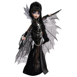 Monster High Hyv99 Muñeca Skullector Elvira Reina de las Tinieblas con Conjunto Gótico Brillante Mattel Precio: 94.98999972. SKU: B1E4E3GHNB