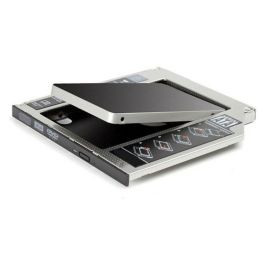 Ewent Adaptador Sata III EW7005 para SSD/HDD en ranura CD/DVD/Blu-ray, compatible con SATA I/II/III, 2.5 pulgadas