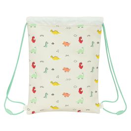 Bolsa Mochila con Cuerdas Safta Dinos Crema Bolsa Mochila con Cuerdas Safta Dinos Crema