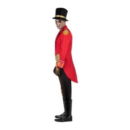 Disfraz jefe de pista siniestro sombrero, chaqueta, chaleco con camisa, guantes, pantalón y cubrebotas talla XL Disfraz jefe de pista siniestro sombrero, chaqueta, chaleco con camisa, guantes, pantalón y cubrebotas talla XL