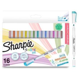 Sharpie Rotuladores Creativos S-Note Duo, Punta Fina y Cincel, 16 Unidades, Colores Surtidos Precio: 15.49999957. SKU: B1752M9R64
