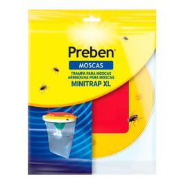 Massó Trampa de Moscas Mini-trap XL Preben para Exterior, Cazamoscas Natural sin Insecticida para Piscina y Jardín, Incluye 1 Recambio de 15g Precio: 9.68999944. SKU: S7903359