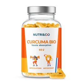 NUTRI & CO Curcuma bio suplemento alimenticio 60un Precio: 76.23. SKU: B16LW7Y6WK