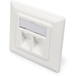 Digitus Dose 2 Ports weiß - Toma de corriente para módulos Keystone RJ-45, 2 enchufes, marco de 80x80mm, Blanco Precio: 14.7899994. SKU: B1DNA5RQWP