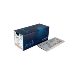 Atramat Sutura sintética absorbible Pgc25 6-0, Aguja cilíndrica 1-2 17 mm, H70 cm, Violeta, 12 Unidades Precio: 59.8900005. SKU: B146RGC9GB