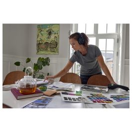 HP Voyager Surround 80-M UC Headset Adaptador USB-C Bluetooth Certificado Microsoft Teams Inalámbrico Negro