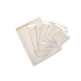 Sam Bolsas Bicapas Eco Air Bag Acolchada Kraft 100x165 mm, Caja 200 Unidades, 100% Certificado PEFC, Nº 146290 Sam Bolsas Bicapas Eco Air Bag Acolchada Kraft 100x165 mm, Caja 200 Unidades, 100% Certificado PEFC, Nº 146290