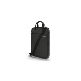 Kensington Funda ECO-FRIENDLY 12" Negro K60102WW para Portátil, Poliéster Reciclado, Resistente al Agua, con Bolsillos y Asa