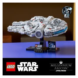 LEGO Star Wars Millennium Falcon 75375 Halcón Milenario Juego de Construcción 921 Piezas