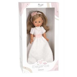 Muñecas Arias Muñeca de Comunión Rubia Cuerpo y Piernas Soplado Cabeza y Brazos Vinyl 42cm Precio: 29.56272. SKU: B16TYARCZR