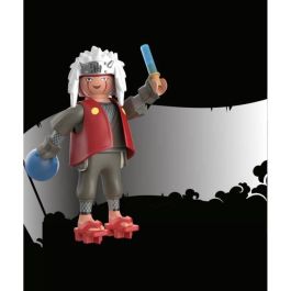 Playmobil Figura Jiraiya de Naruto Shippuden con Accesorios y Placa Base Playmobil Figura Jiraiya de Naruto Shippuden con Accesorios y Placa Base