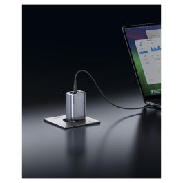 Anker A2688341 Cargador 100W 3 Puertos GaN 1 USB-A 2 USB-C Negro