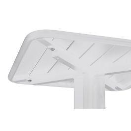 Conjunto de Mesa con 2 Sillas Home ESPRIT Blanco Metal Polipropileno 60 x 60 x 102 cm