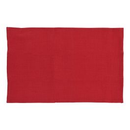 DKD Home Decor Juego de 3 Paños de Navidad Modernos Decorativos de Algodón 170gsm Rojo, Verde y Beige - 60x40 cm