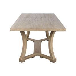 Mesa Comedor Item Home DKD Home Decor Natural 100 x 76 x 240 cm Mesa Comedor Item Home DKD Home Decor Natural 100 x 76 x 240 cm