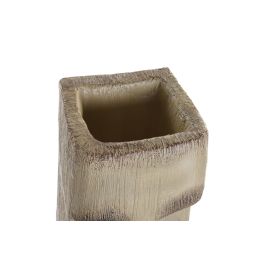 DKD Home Decor Macetero Moderno Resina Terracota Beige 17 x 49 x 16 cm (2 Unidades)