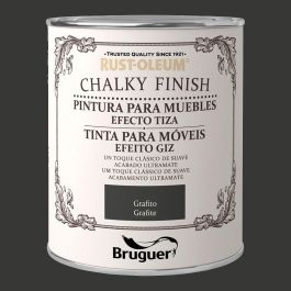 Rust-Oleum Pintura a la Tiza Chalky Finish Muebles Grafito Acabado Mate Vintage Efecto Empolvado 750 ml Precio: 23.50000048. SKU: S7908346
