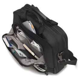 DICOTA Eco Top Traveller PRO Maletín Toploader para portátil de 14.1" Fabricado con Materiales Reciclados