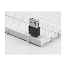 Delock Adaptador USB 2.0 Tipo A Hembra a 4 Pines, Conector USB Tipo A Macho, 5V, Negro/Plata