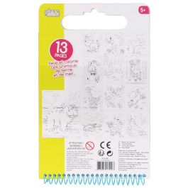 Jeux 2 momes Cuaderno para Colorear con Asa, 13 Animales, Puntos a Conectar, para Niños Mayores de 3 Años, 15x1,5xh.25 cm