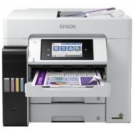 Epson EcoTank ET-5880 Impresora Multifunción A4 Inyección Tinta Color WiFi Dúplex Automático, Escáner, Copiadora, Fax