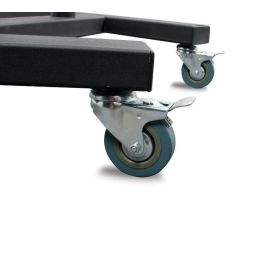 B-Tech BT8503 Soporte / Carro para pantallas planas grandes hasta 60 pulgadas, 50kg, VESA 800x600, Negro