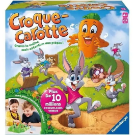 Ravensburger Juegos de mesa Croque-Carrotte La loca carrera de los conejos 4 años