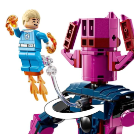 Lego Marvel 76316 Minifigura Los Cuatro Fantásticos contra Galactus Juego para Niños de 9 Años