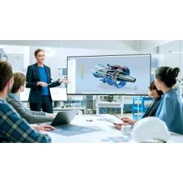 AVOCOR AVE-9200 Display Interactivo Táctil 92'' 5K Ultra HD LCD, 50 puntos táctiles, 16/7