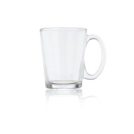 Vivalto Taza Desayuno Cónica Transparente Vidrio 250 ml 11x10x8 cm (Set de 72)