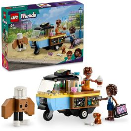 LEGO 42606 Friends Pastelería Móvil | Set de Construcción con 2 Minipersonajes, Perro y Accesorios de Repostería