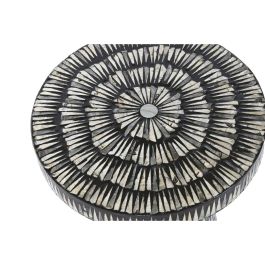 Mesita Auxiliar Colonial DKD Home Decor Negro Dorado 40 x 48 x 40 cm Mesita Auxiliar Colonial DKD Home Decor Negro Dorado 40 x 48 x 40 cm