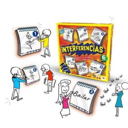 Bizak Juego Interferencias: Teléfono Loco Familiar para Toda la Familia, Juego de Mesa Clásico, Edad 3+ años