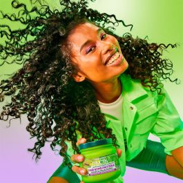 Garnier Mascarilla Fructis Hidra Rizos para Cabello Rizado, Hidratante y Anti-encrespamiento, 300 ml