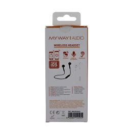 myway auriculares estéreo Bluetooth negro